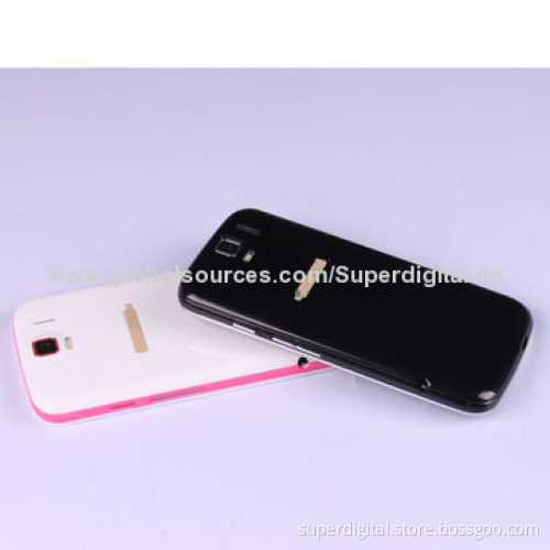 Super Slim Smartphones, Android 4.2 OS/MTK6572 Dual-core, 512MB + 256GB, Speaker, Flashlight, 3G